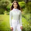 LeMieux Young Rider Eva Long Sleeve Competition Shirt - Pistachio