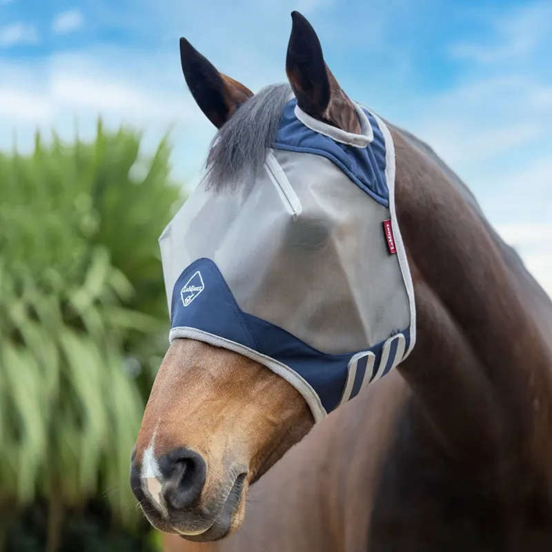 LeMieux ArmorShield Pro Standard Fly Mask - Blue