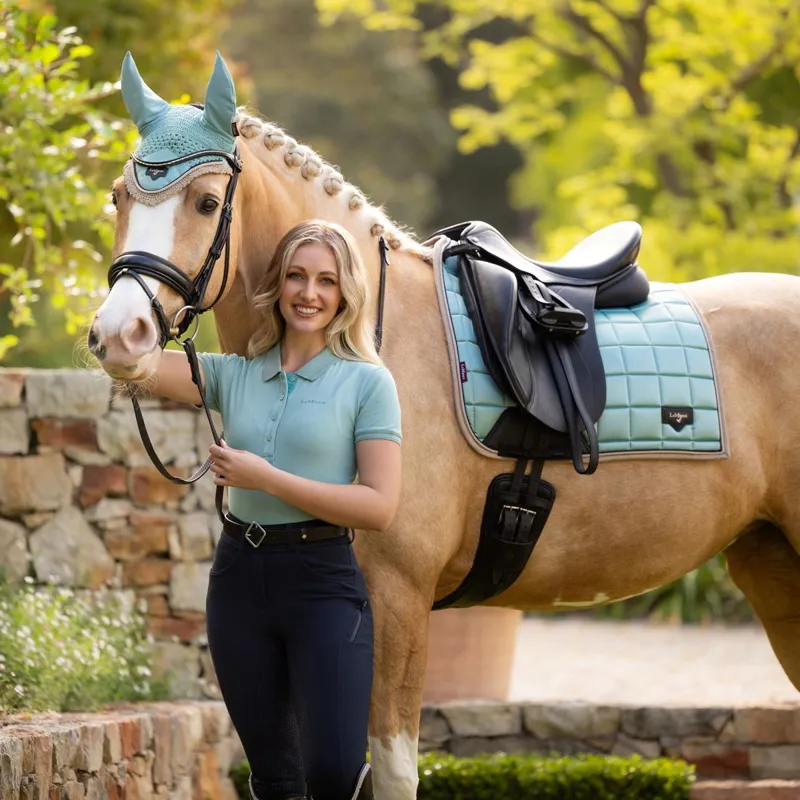 LeMieux Loire Fly Hood - Aqua-3