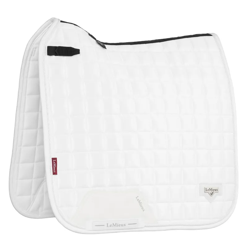 LeMieux Loire Classic Dressage Saddle Pad - White