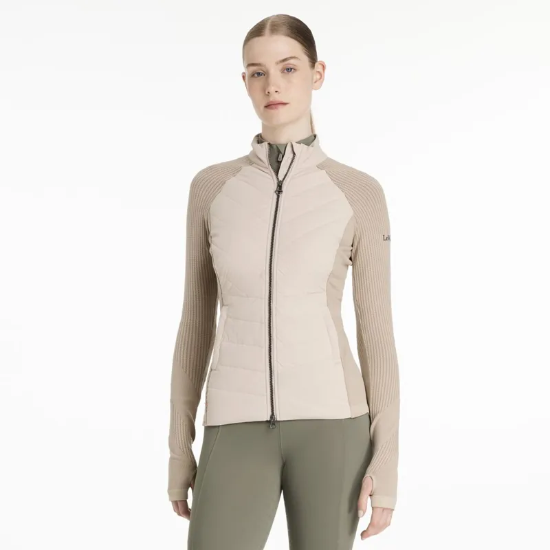 LeMieux Maddie Womens Hybrid Jacket - Stone