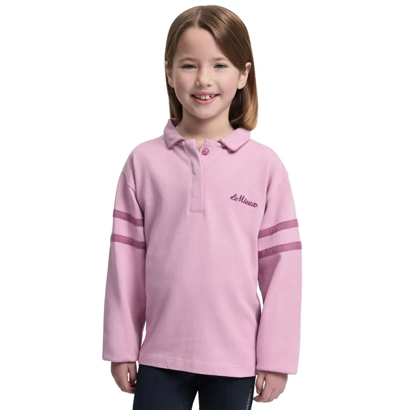 LeMieux Mini Robbie Junior Rugby Shirt - Mallow