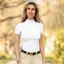 LeMieux Olivia Women's Short Sleeve Show Shirt - White