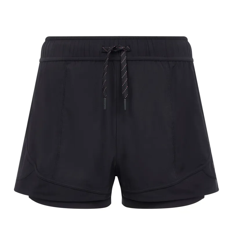 LeMieux Penny 2-in-1 Womens Sports Shorts - Black