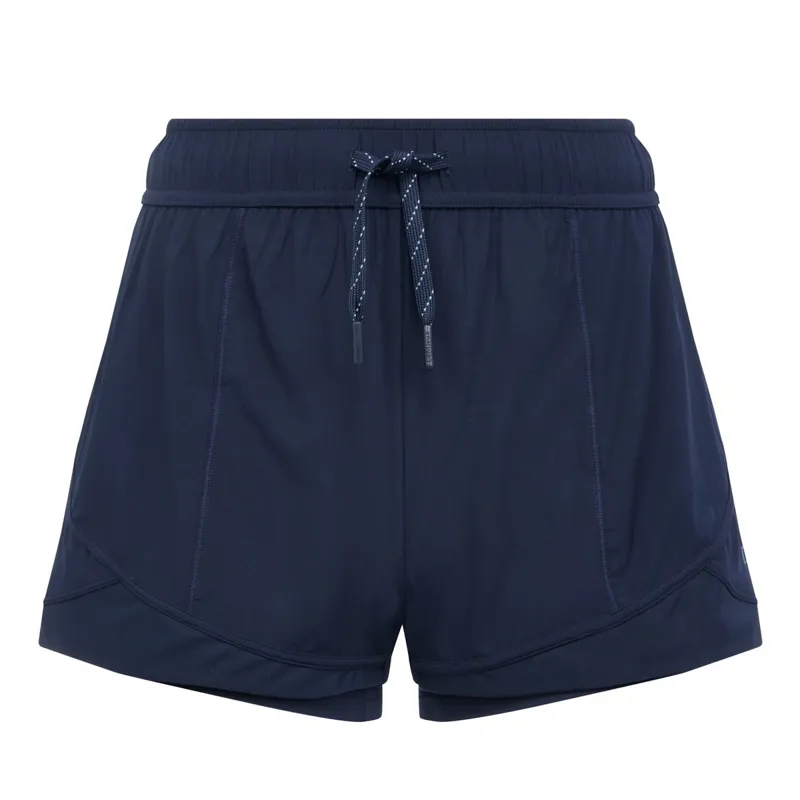 LeMieux Penny 2-in-1 Womens Sports Shorts - Navy