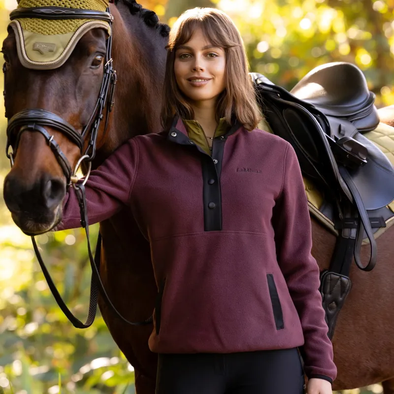 LeMieux Piper Women's Popper Fleece - Bramble