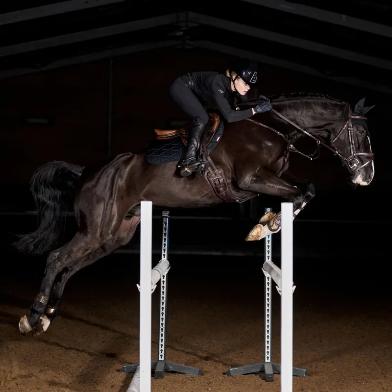 LeMieux ProForm Moulded Close Contact Saddle Pad - Black-2