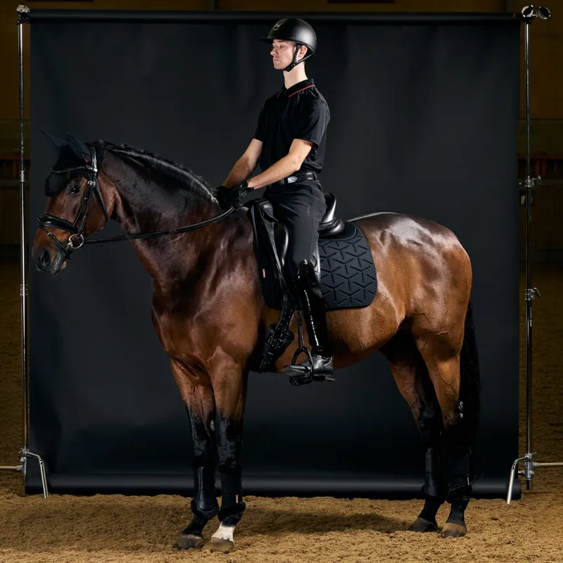 LeMieux ProForm Molded Dressage Saddle Pad - Black-2