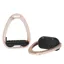 LeMieux Vector Control Flat Safety Stirrups - Rose Gold