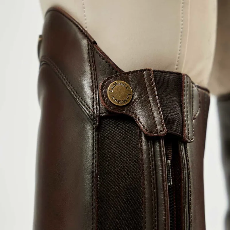 LeMieux Junior Field Tall Riding Boots - Brown-2