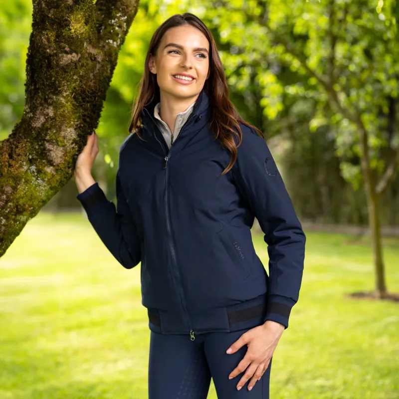 LeMieux Team Women's Waterproof Jacket - Navy-1