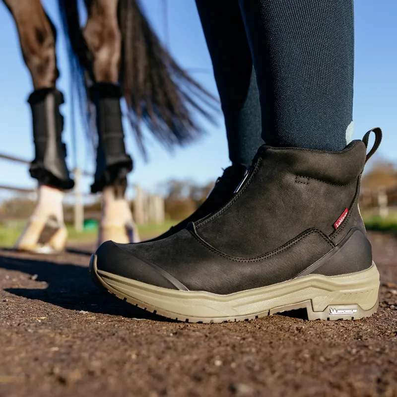 LeMieux Trex Waterproof Ladies Zip Boots - Black-4