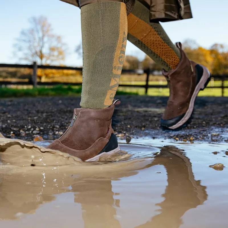 LeMieux Trex Waterproof Women's Zip Boots - Brown-1