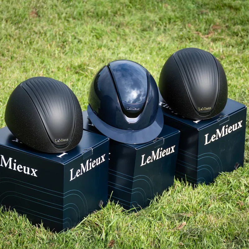 LeMieux Vexa Skull Cap Riding Helmet - Black-6