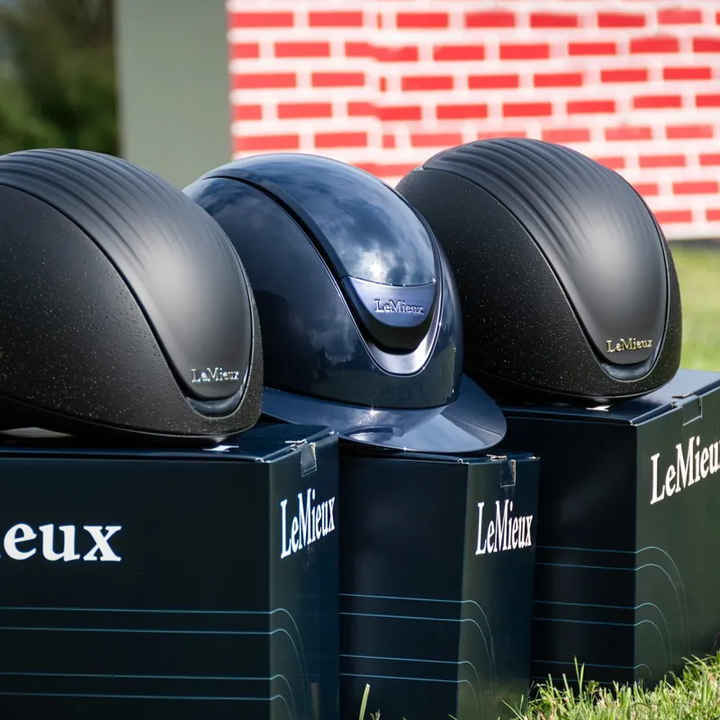 LeMieux Vexa Skull Cap Riding Helmet - Black-7