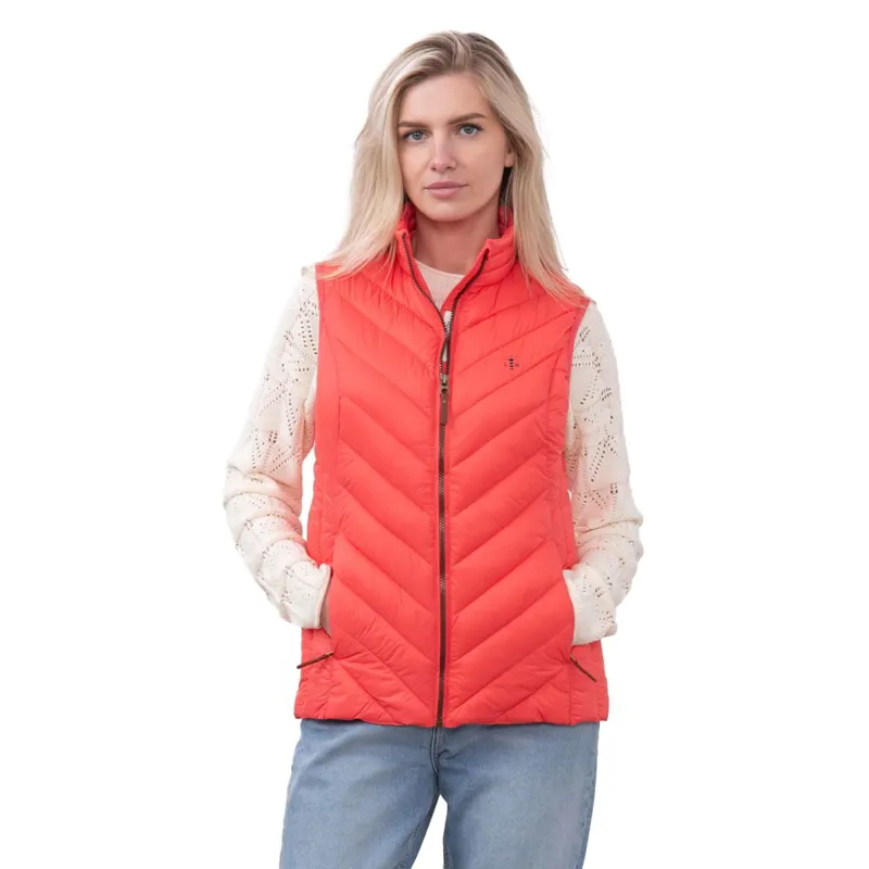 Lighthouse Laurel Women's Vest - Sugar Coral