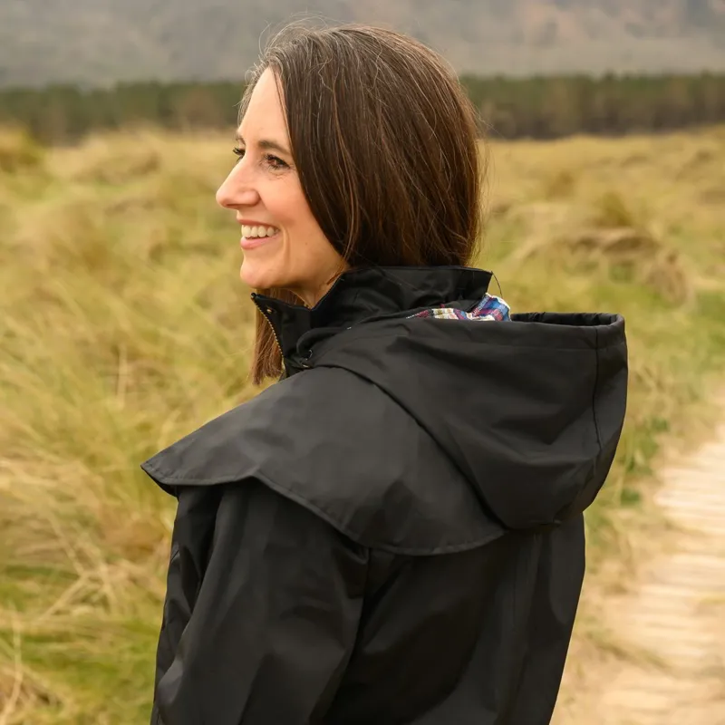 Lighthouse Outback Women's Full Length Waterproof Jacket - Black-2