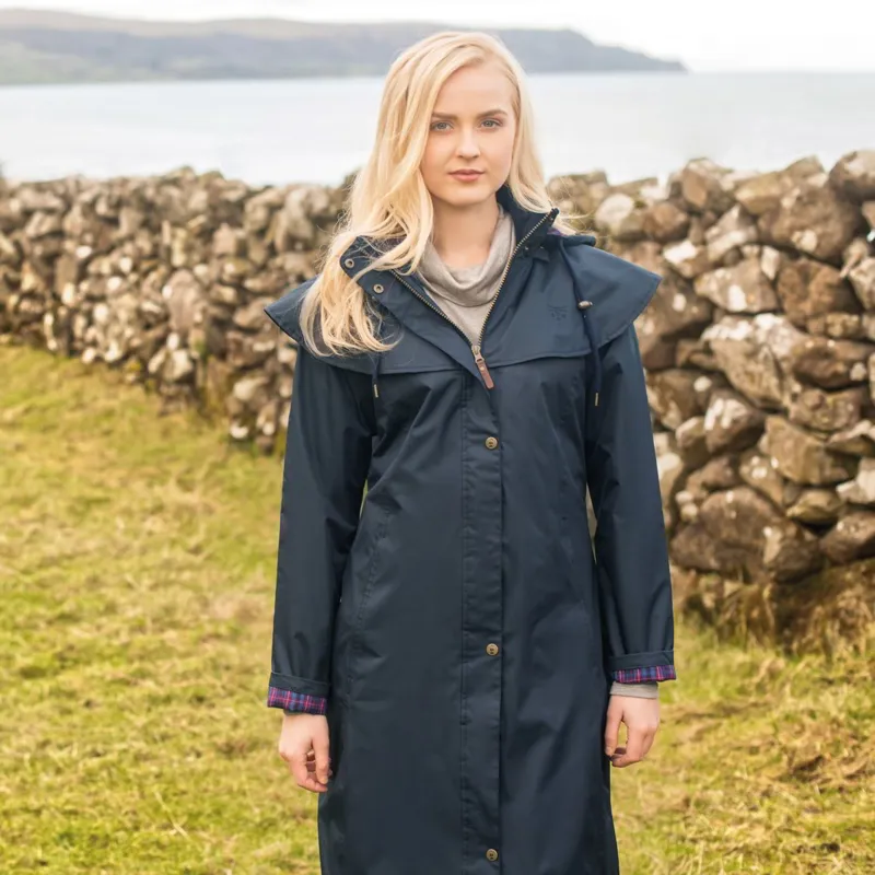 Lighthouse Outback Women's Full Length Waterproof Jacket - Nightshade-2