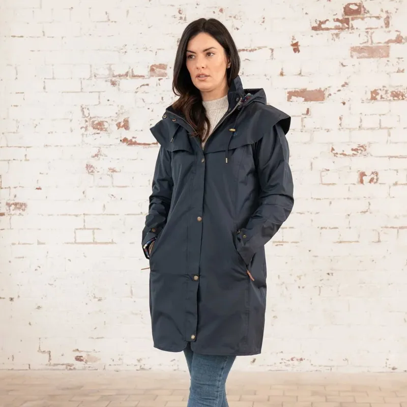 Lighthouse Outrider Women's 3/4 Length Waterproof Jacket - Nightshade-3