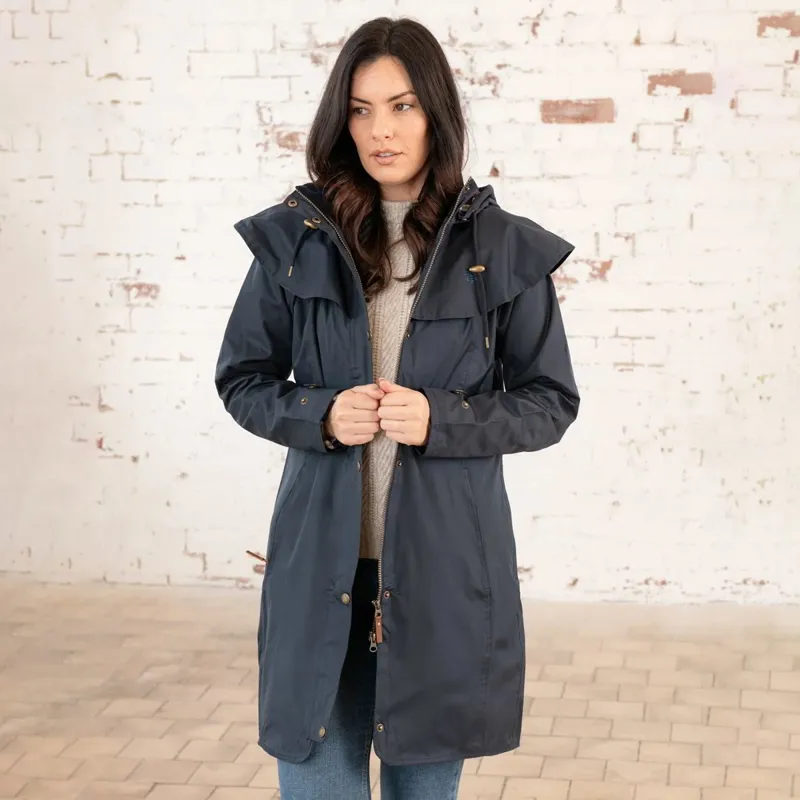 Lighthouse Outrider Women's 3/4 Length Waterproof Jacket - Nightshade