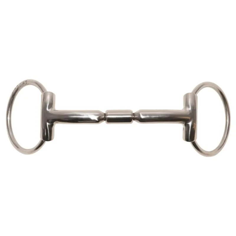 Metalab Elite Loose Ring Straight Bar Snaffle Bit