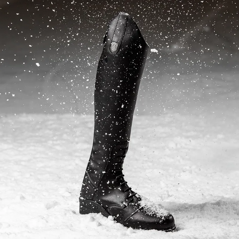 Mountain Horse Veganza Winter Junior Tall Riding Boots - Black-1