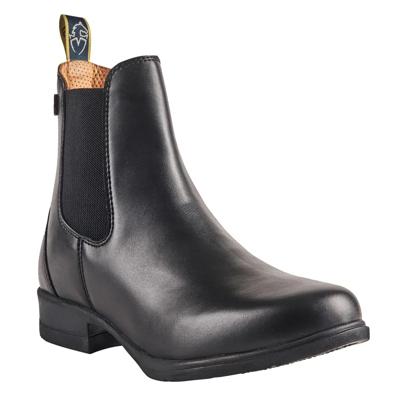 Moretta Alma Synthetic Junior Paddock Boots - Black