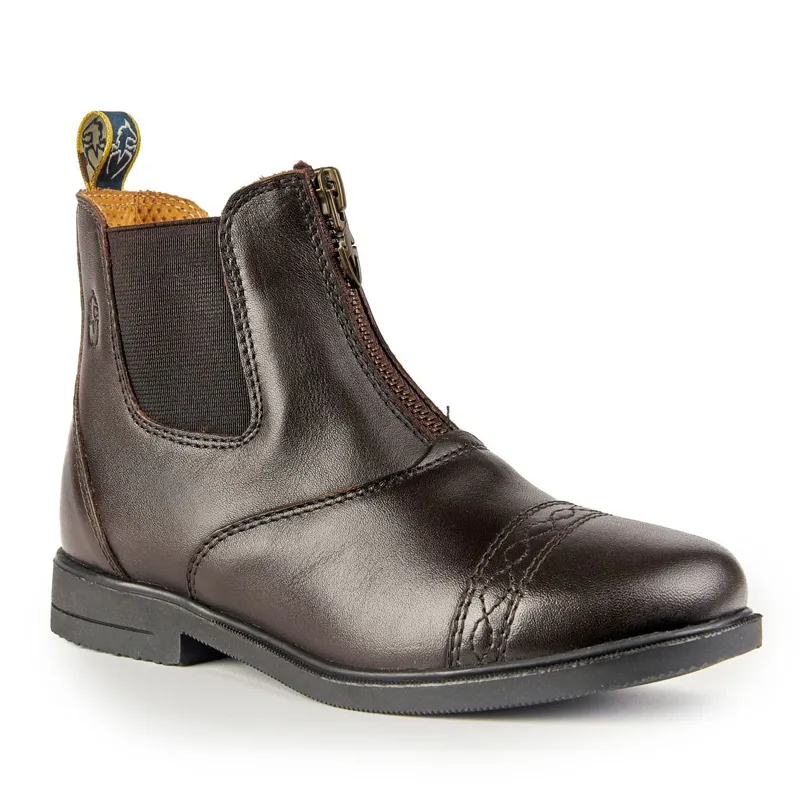 Moretta Materia Junior Paddock Boots - Brown