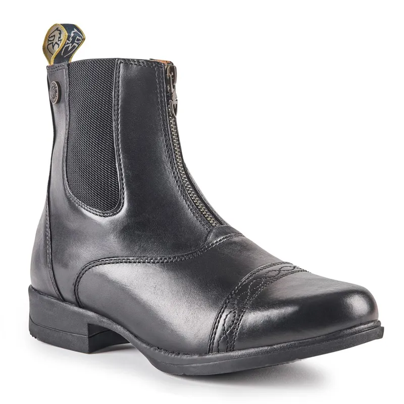 Moretta Rosetta Adults Paddock Boots - Black