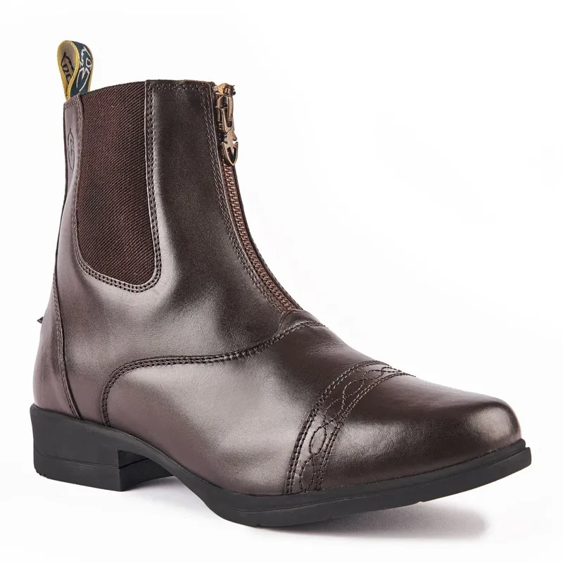 Moretta Rosetta Adults Paddock Boots - Brown