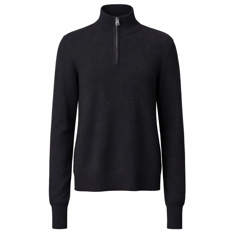 Mountain Horse Moss Cashmere Unisex Sweater - Black