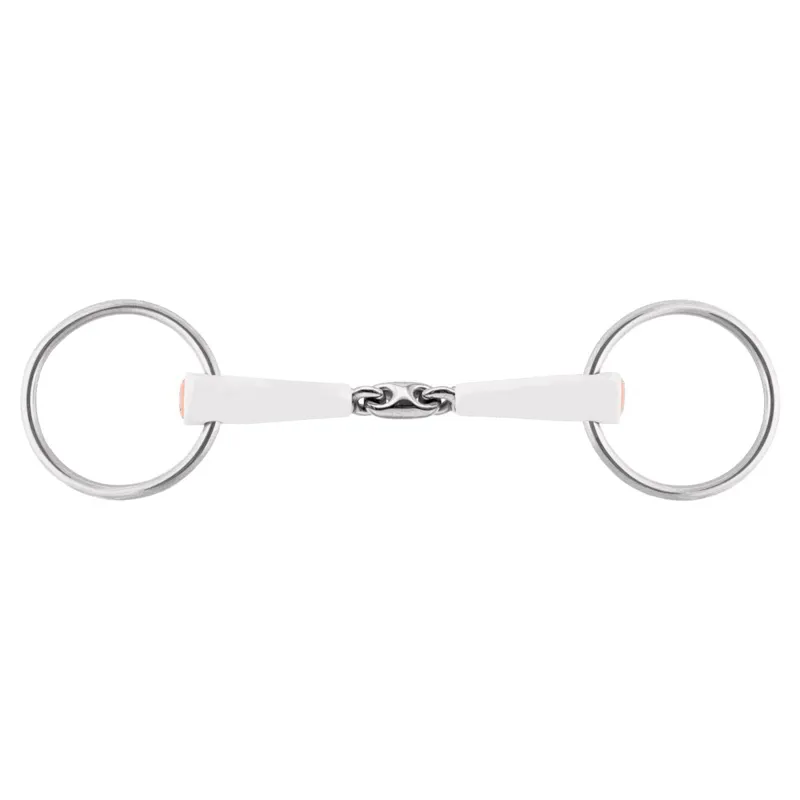 Nathe Double Jointed Loose Ring Snaffle Bit