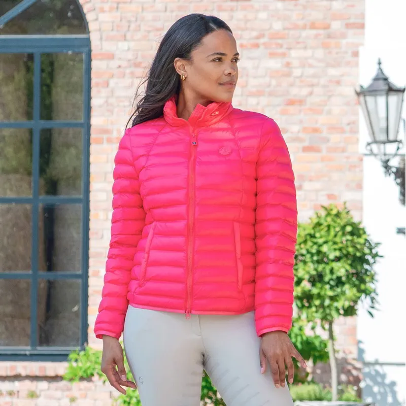 Pikeur Athleisure 1023 Women's Quilted Jacket - Raspberry Pink
