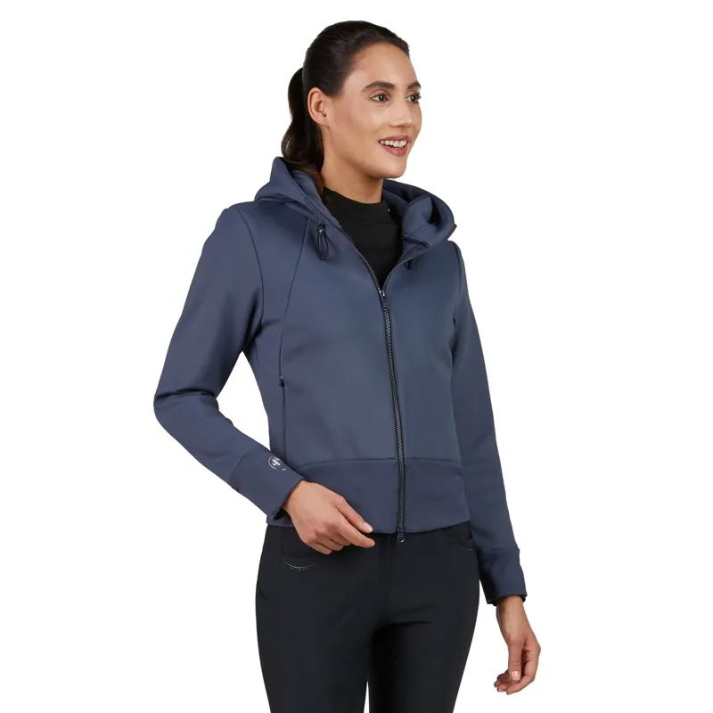 Pikeur Athleisure 8046 Women's Functional Fleece Jacket Graphite Blue