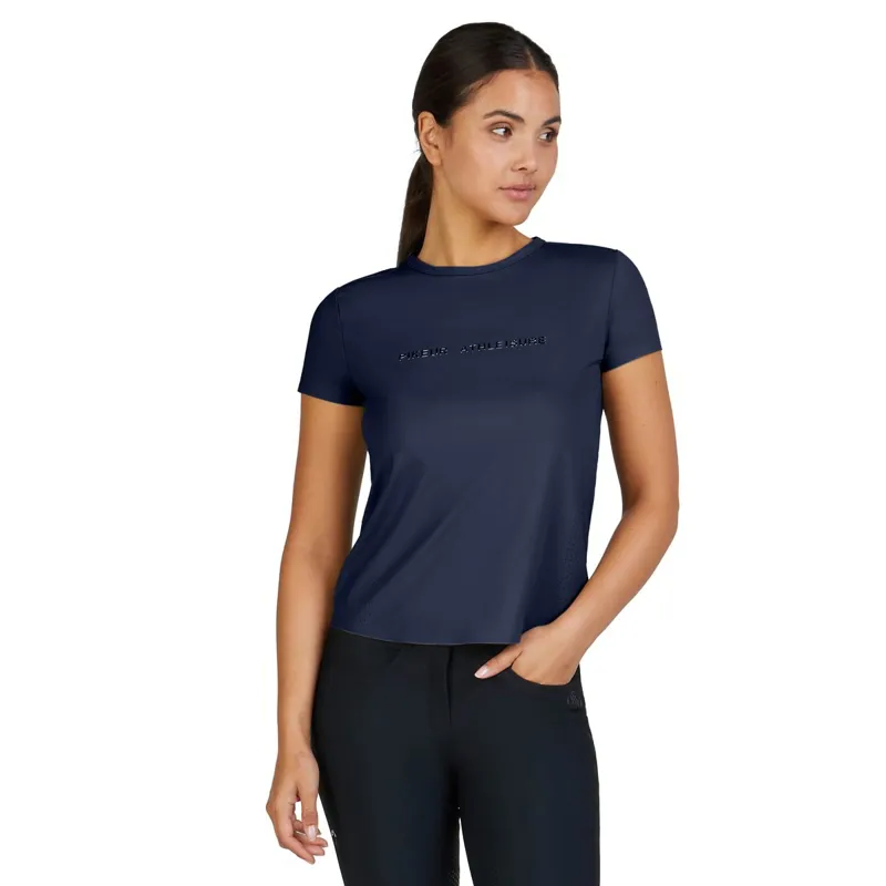 Pikeur Athleisure 7218 Womens Functional Tee - Navy