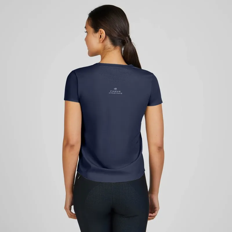 Pikeur Athleisure 7218 Womens Functional Tee - Navy-1