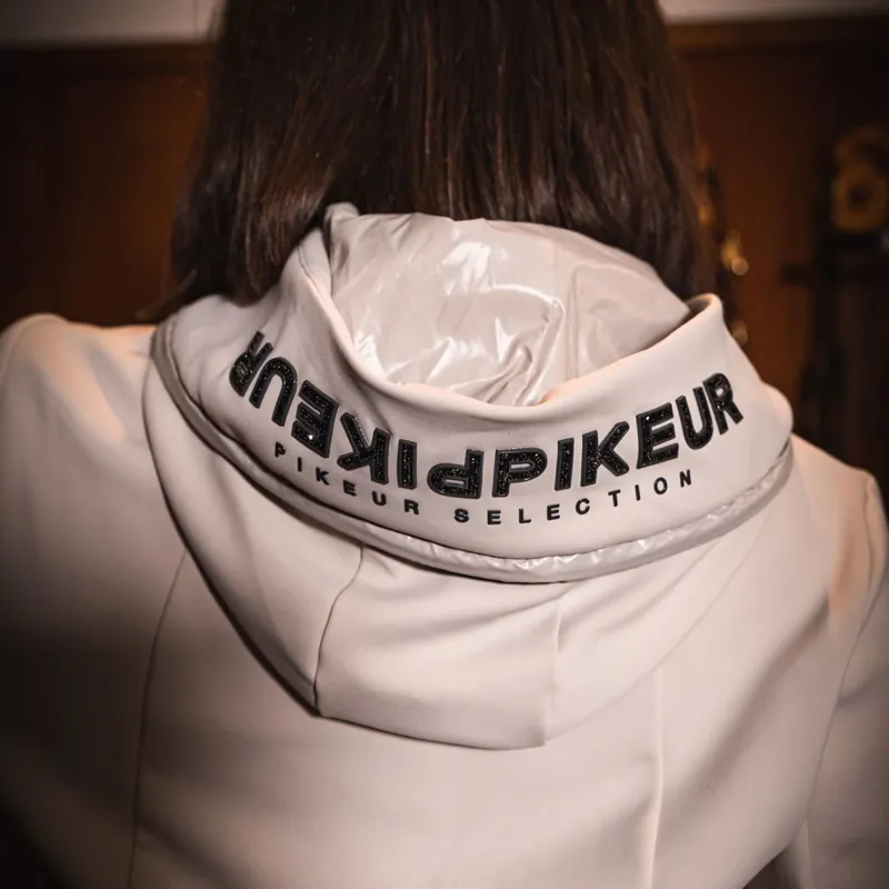 Pikeur Selection 8045 Women's Fleece Jacket - Pale Gray-1