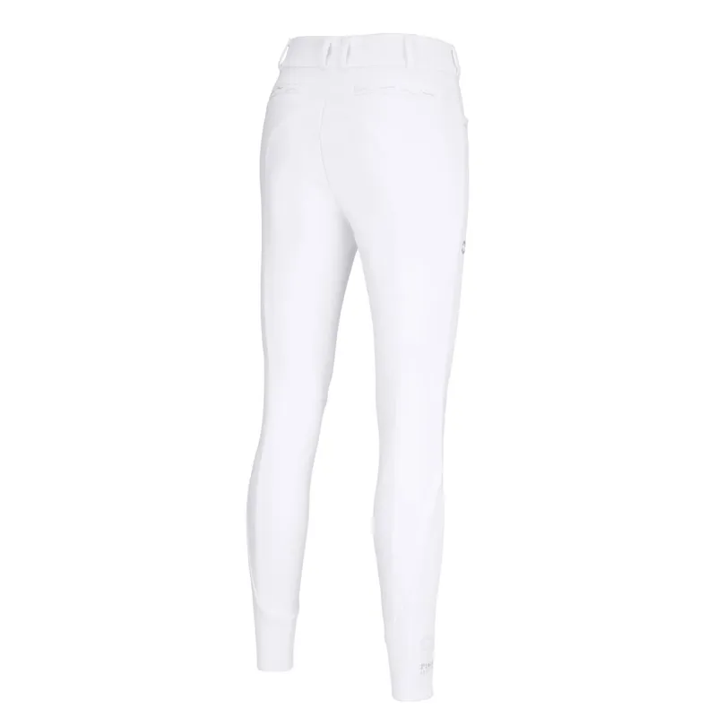 Pikeur Selection Ceelina SD Full Grip Competition Breeches - White-1