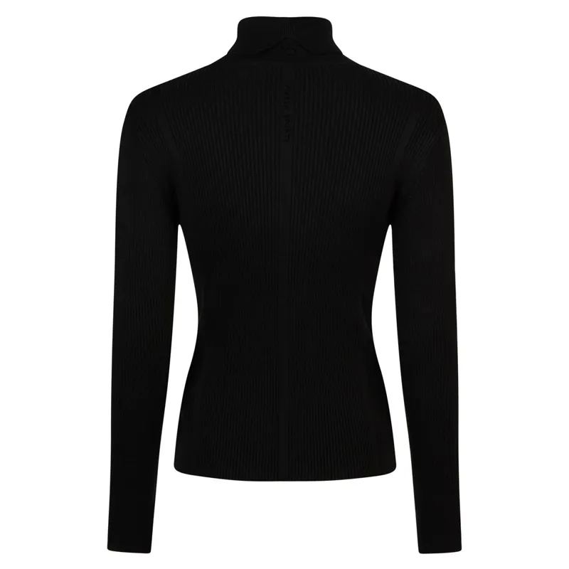 Pikeur Sports 8271 Womens Knitted Turtleneck - Black-2