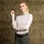 Pikeur Sports 8271 Womens Turtleneck - Pale Gray