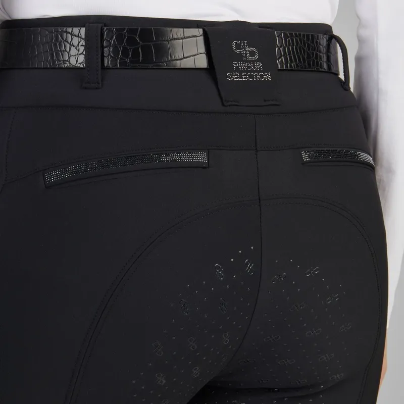 Pikeur Laure SD Full Grip Ladies FlexTech Breeches - Black-3