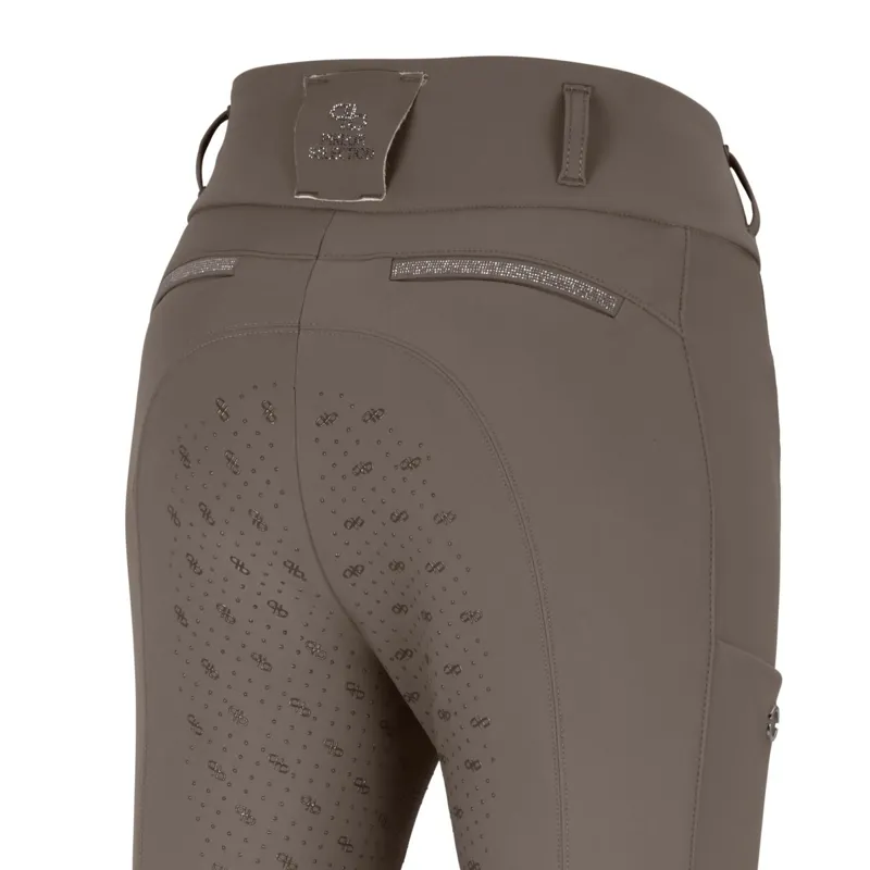 Pikeur Laure SD Full Grip Womens FlexTech Breeches - Taupe-2
