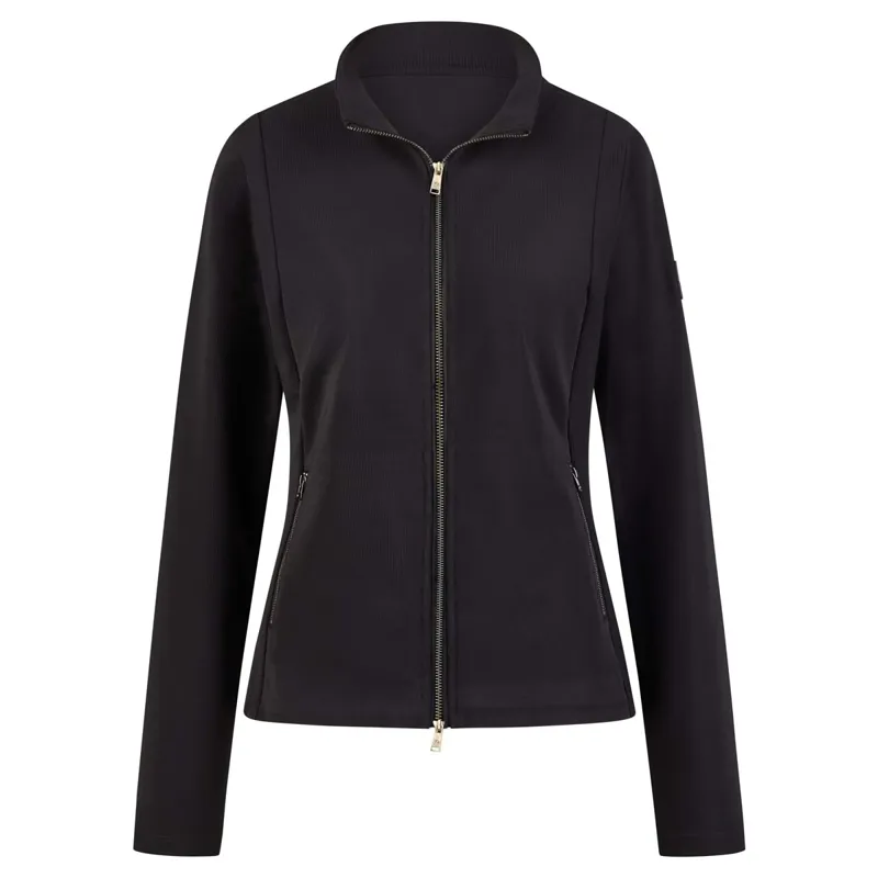 Pikeur Selection 7280 Zip Rip Women's Sweater - Black-1