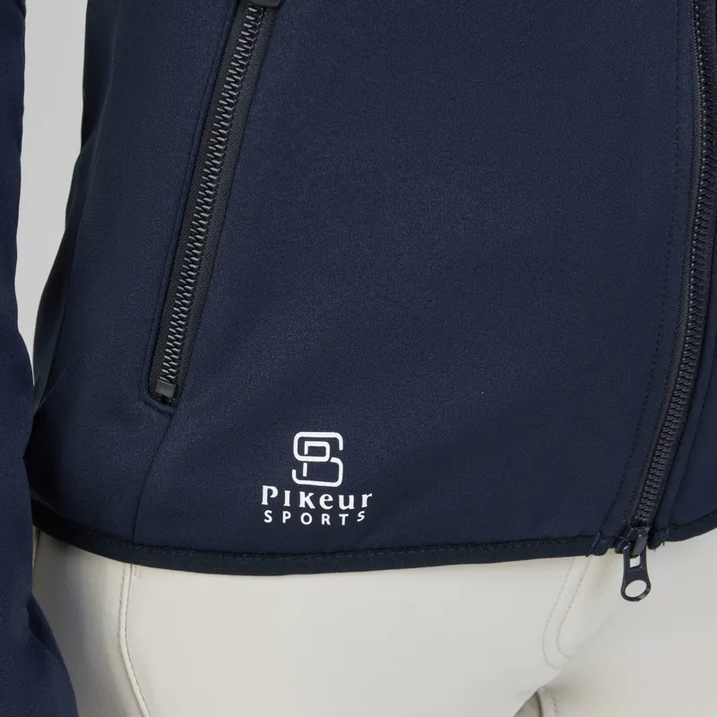 Pikeur Sports 7038 Ladies Summer Fleece Jacket - Nightblue-2