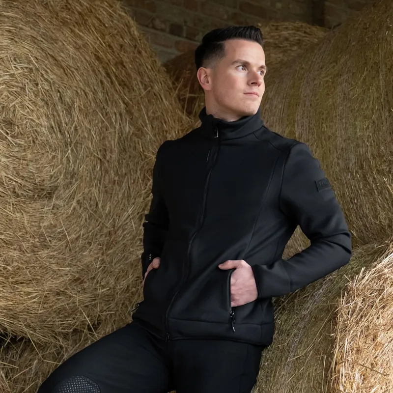Pikeur Sports 8042 Functional Men's Fleece Jacket - Black-1