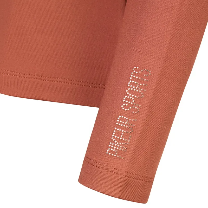 Pikeur Sports 8273 Women's Functional Top - Rosewood-3