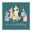 Platinum Doodley Dogs Card - Pawsome Birthday