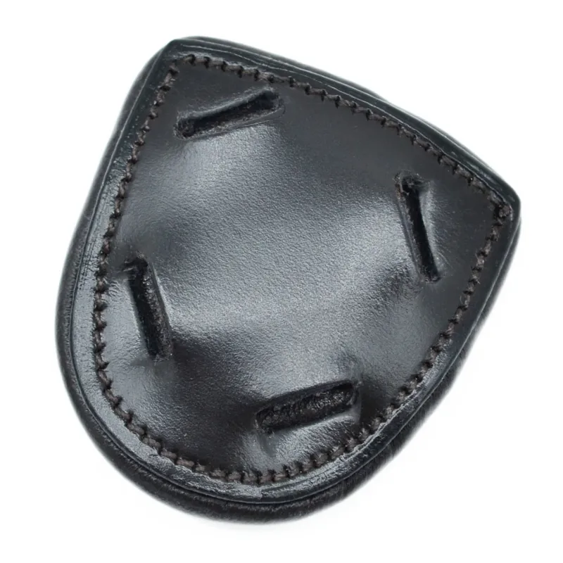 Dever Platinum Leather Shield Grackle Pad - Black