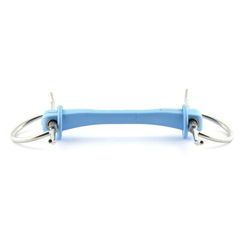 Poponcini Harmony AS Snaffle Bit with Rods - Blue-1