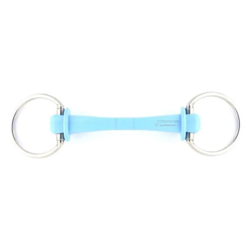 Poponcini Harmony OL Eggbutt Bit - Blue